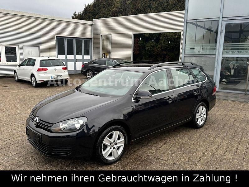 Gebraucht VW Golf VI Comfortline 122 PS (89 kW) 2011 Schwarz Kleinwagen