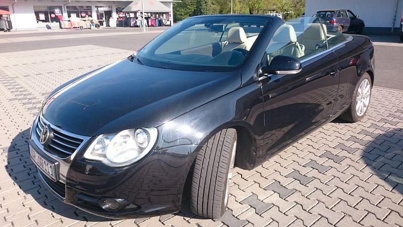Gebraucht VW Eos 140 PS (102 kW) 2008 Schwarz Cabrio