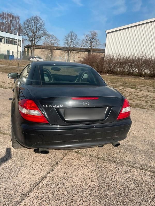 Gebraucht Mercedes SLK200 163 PS (119 kW) 2004 Schwarz Cabrio