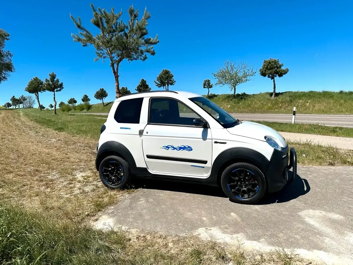 Begagnad Microcar M.Go 2017 Vit Halvkombi