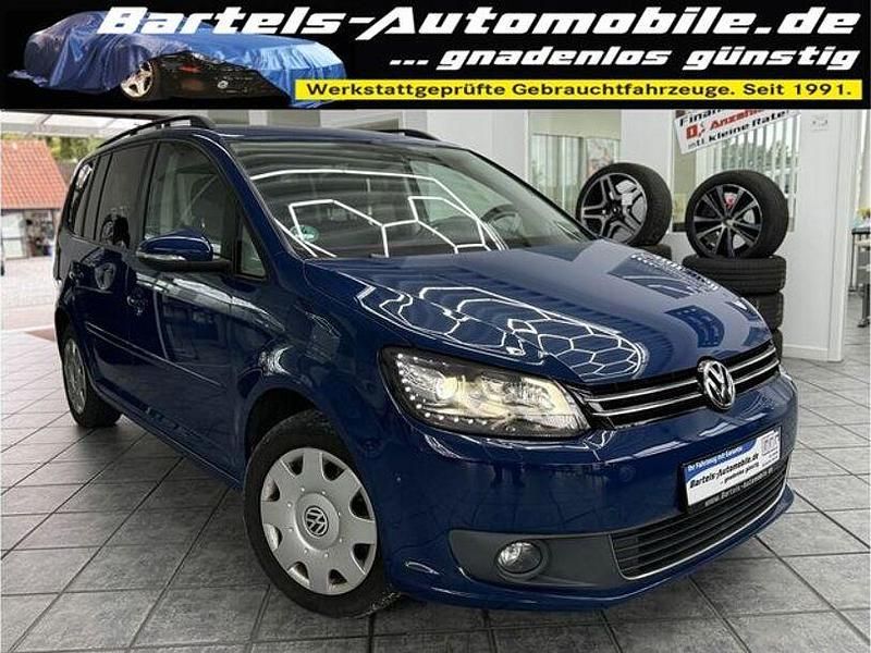 Blau Gebraucht 2013 VW Touran Comfortline Van / Kleinbus | 9.900 € (Guter Preis) - Bild 1/4