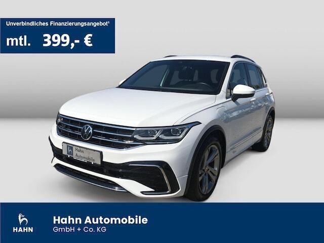 Weiß Gebraucht 2021 VW Tiguan R-line SUV | 29.490 € (Superpreis) - Bild 1/3