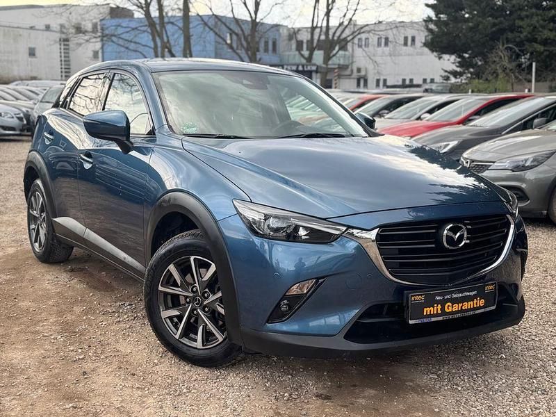 Gebraucht Mazda CX-3 Exclusive-Line 121 PS (88 kW) 2019 Blau SUV