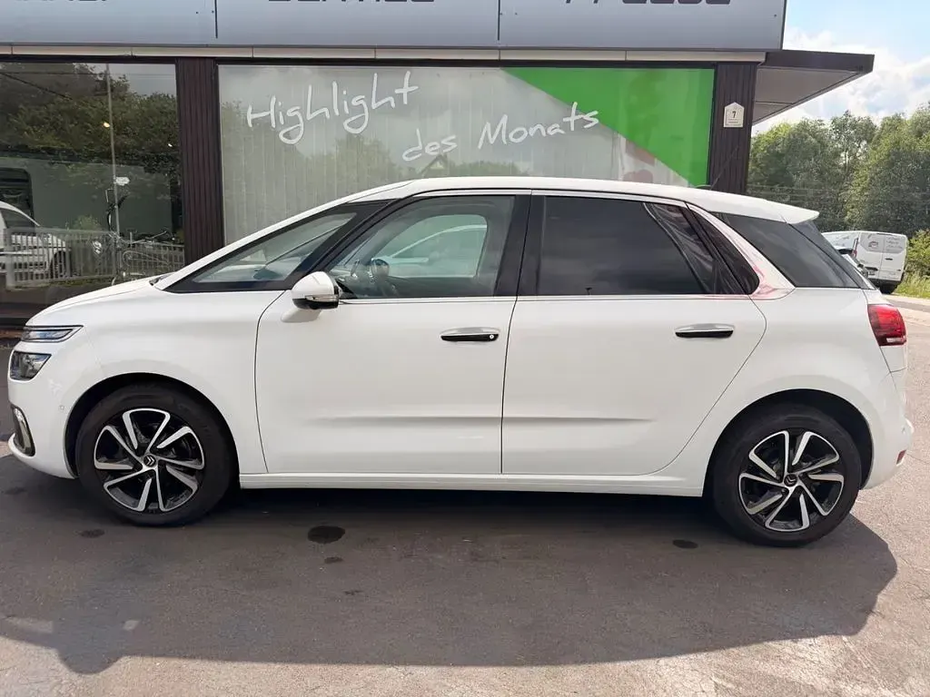 Gebraucht Citroën C4 SpaceTourer Shine 131 PS (96 kW) 2017 Weiß Van / Kleinbus
