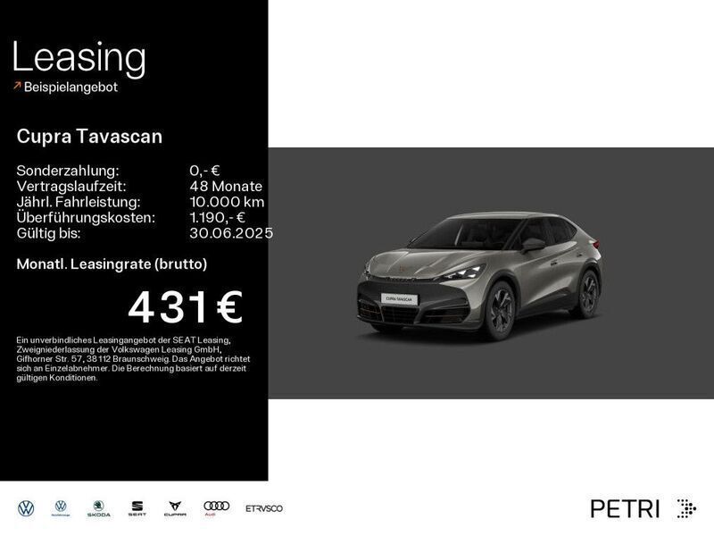 Beige Neu 2025 Cupra Tavascan Endurance SUV | 47.940 € (Guter Preis) - Bild 1/4