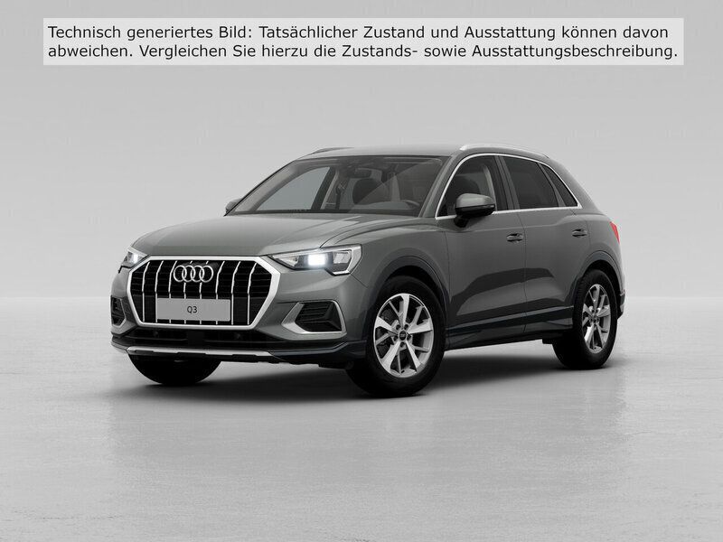 Chronosgrau metallic (metallic) Gebraucht 2024 Audi Q3 Ambiente SUV | 37.990 € (Guter Preis) - Bild 1/4