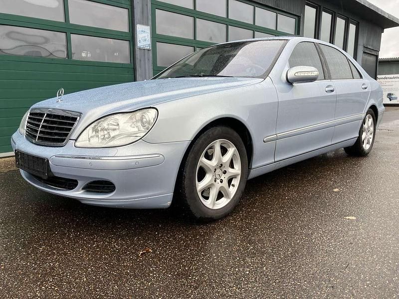 Blau Gebraucht 2004 Mercedes S500L Limousine | 9.999 € (Superpreis) - Bild 1/4