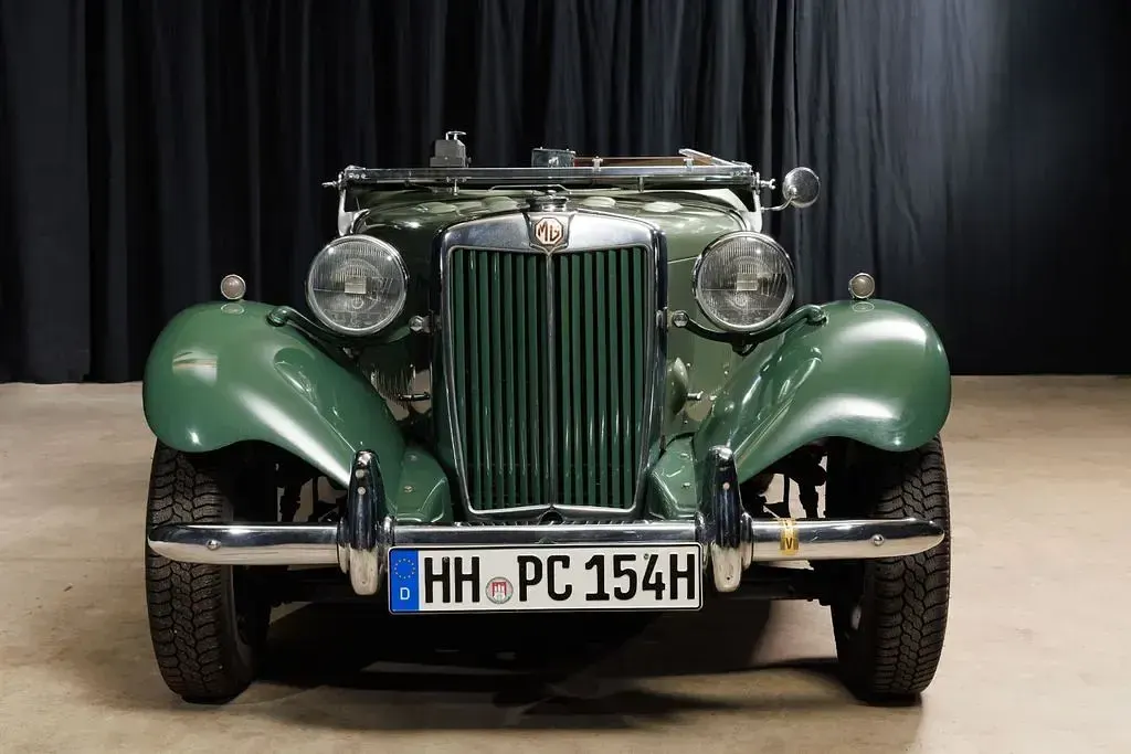 Gebraucht MG TD 54 PS (39 kW) 1951 Grün Cabrio
