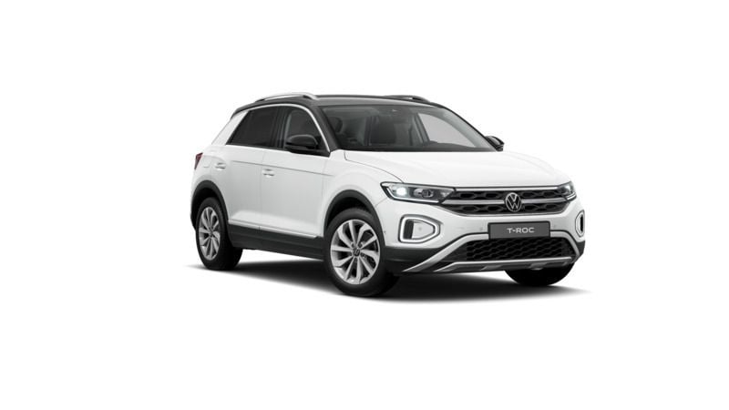 Weiß Gebraucht 2024 VW T-Roc Style SUV | 30.930 € (Fairer Preis) - Bild 1/3