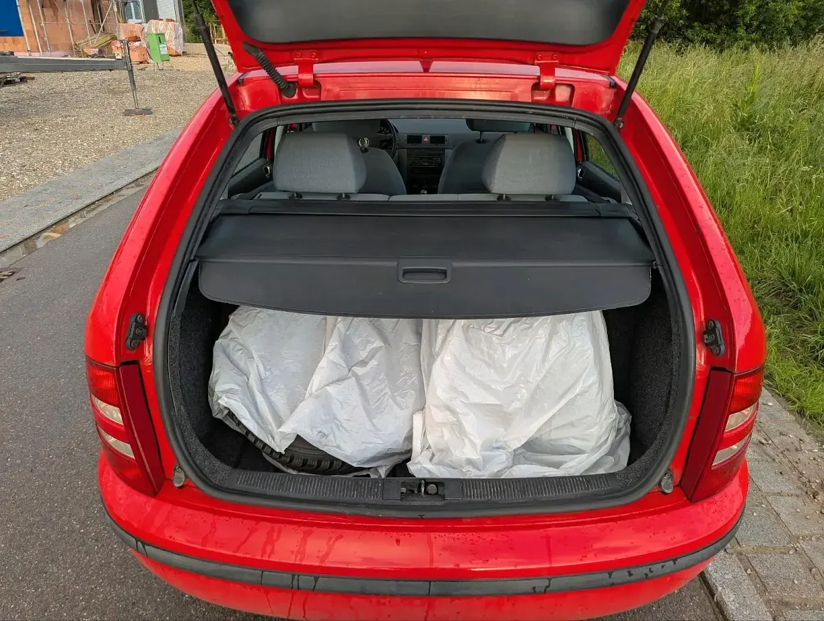 Gebraucht Skoda Fabia 75 PS (55 kW) 2001 Rot Kombi