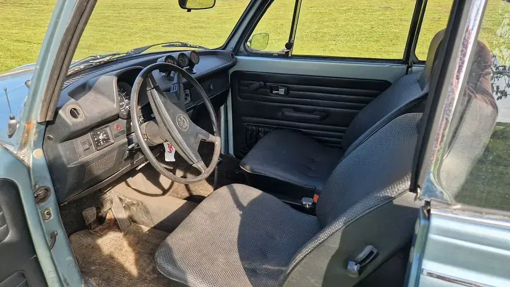 Usata VW Type 3 50 CV (36 kW) 1972 Blu Cabrio