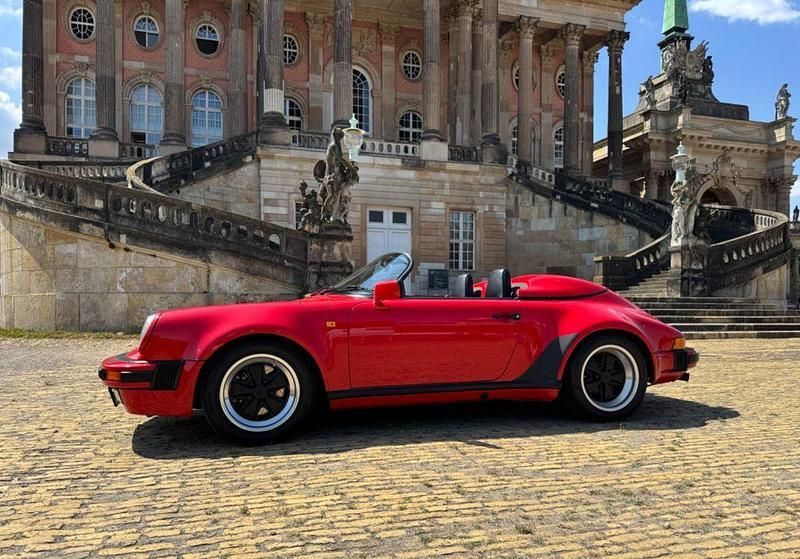 Rot Gebraucht 1989 Porsche 911 Cabrio | 239.000 € - Bild 1/3