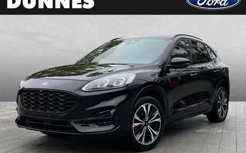 Obsidianschwarz metallic Gebraucht 2021 Ford Kuga ST-Line X SUV | 23.995 € (Etwas zu teuer) - Bild 1/4