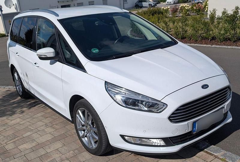 Gebraucht Ford Galaxy Titanium 150 PS (110 kW) 2019 Weiß Van / Kleinbus