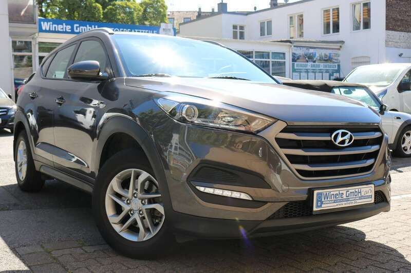 Grau Gebraucht 2017 Hyundai Tucson SUV | 13.790 € (Fairer Preis) - Bild 1/4