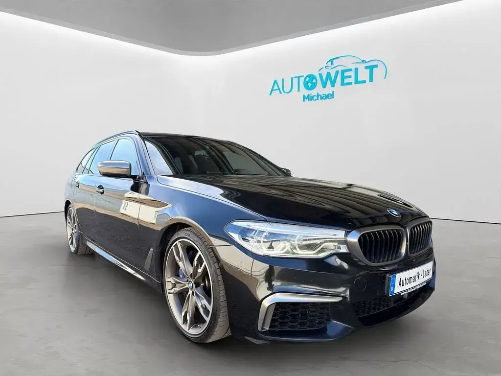 Brugt BMW M550 Performance 400 HK (294 kW) 2019 Sort Sedan