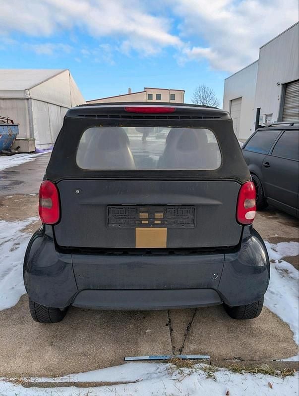 Gebraucht Smart ForTwo Cabrio 61 PS (44 kW) 2004 Schwarz Cabrio