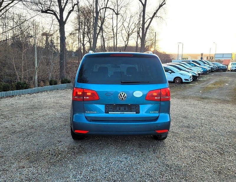 Gebraucht VW Touran Highline 140 PS (102 kW) 2012 Blau Van / Kleinbus