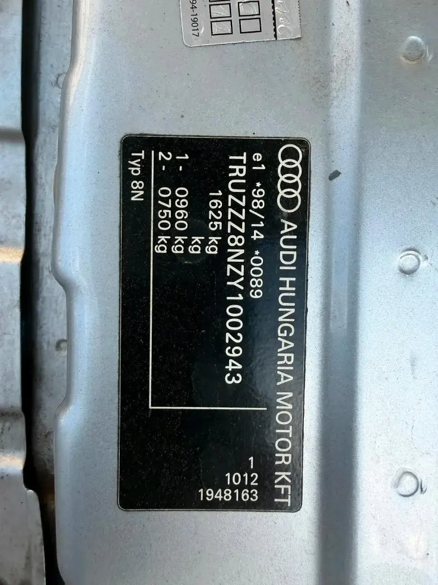 Gebraucht Audi TT 180 PS (132 kW) 1999 Silber Coupé