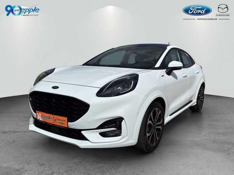 Frost weiß Gebraucht 2024 Ford Puma ST-Line SUV | 22.990 € (Fairer Preis) - Bild 1/4