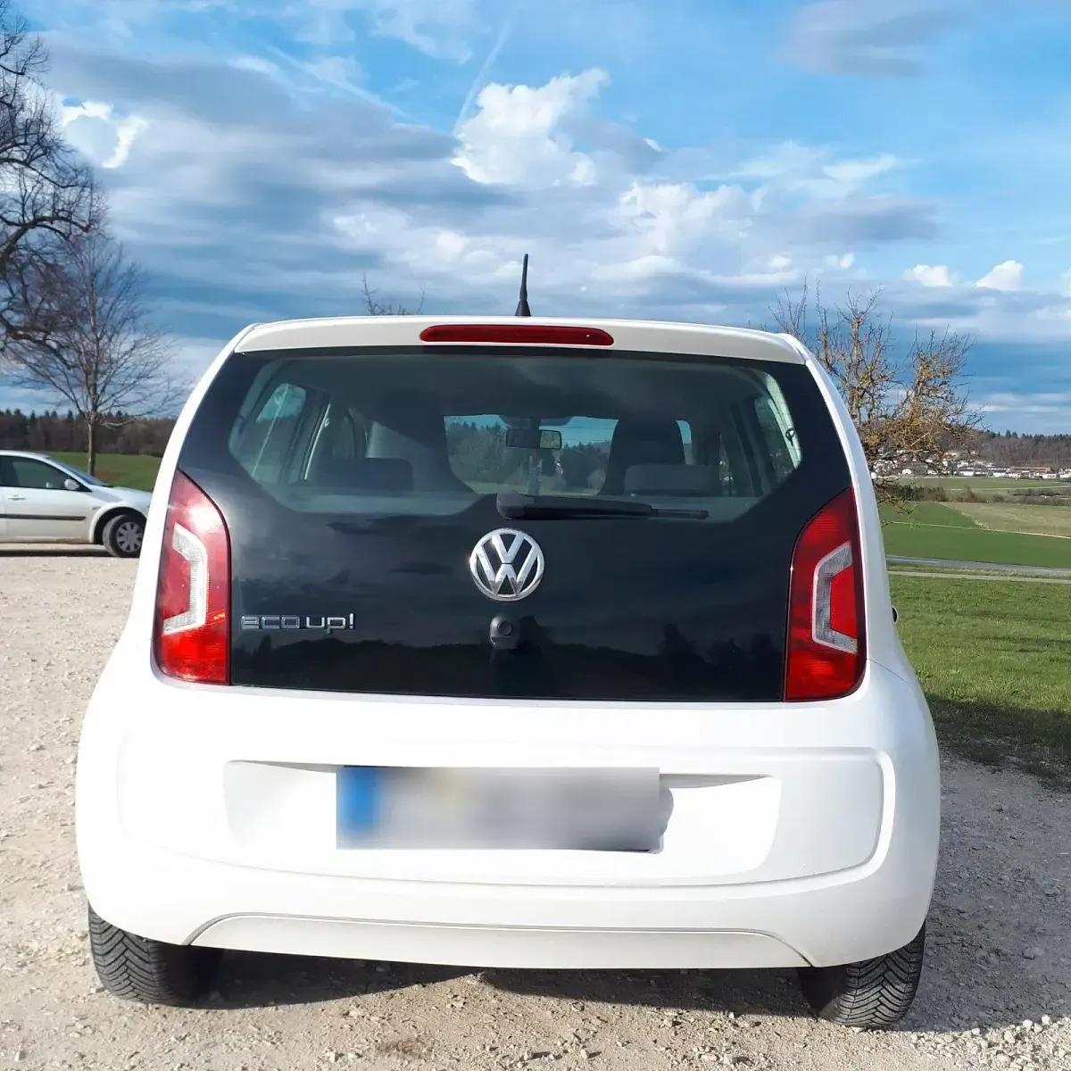 Gebraucht VW up! 68 PS (50 kW) 2013 Weiß Kleinwagen