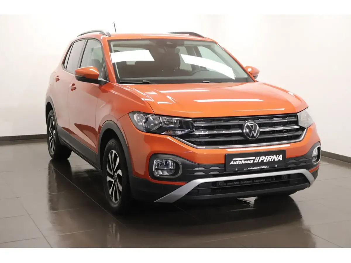 Gebraucht VW T-Cross Active 110 PS (80 kW) 2021 Orange SUV