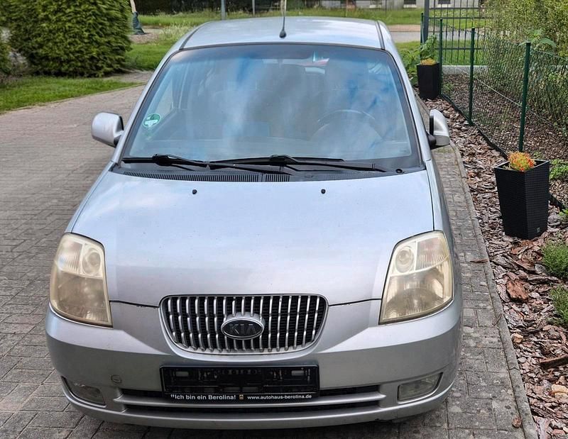 Silber Gebraucht 2004 Kia Picanto Kleinwagen | 650 € (Guter Preis) - Bild 1/4