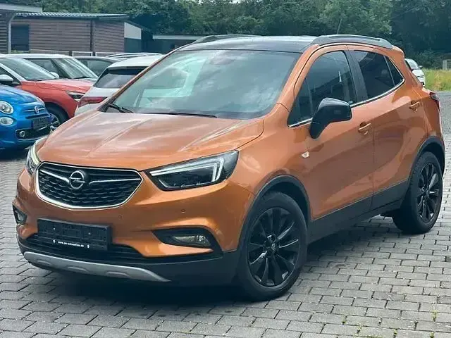 Gebraucht Opel Mokka X Color Innovation 140 PS (102 kW) 2016 Safran orange dach schwarz SUV
