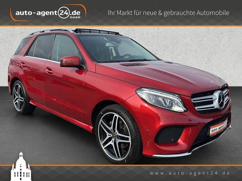 Designo hyazinthrot metallic Gebraucht 2018 Mercedes GLE350 AMG line SUV | 39.490 € (Fairer Preis) - Bild 1/4