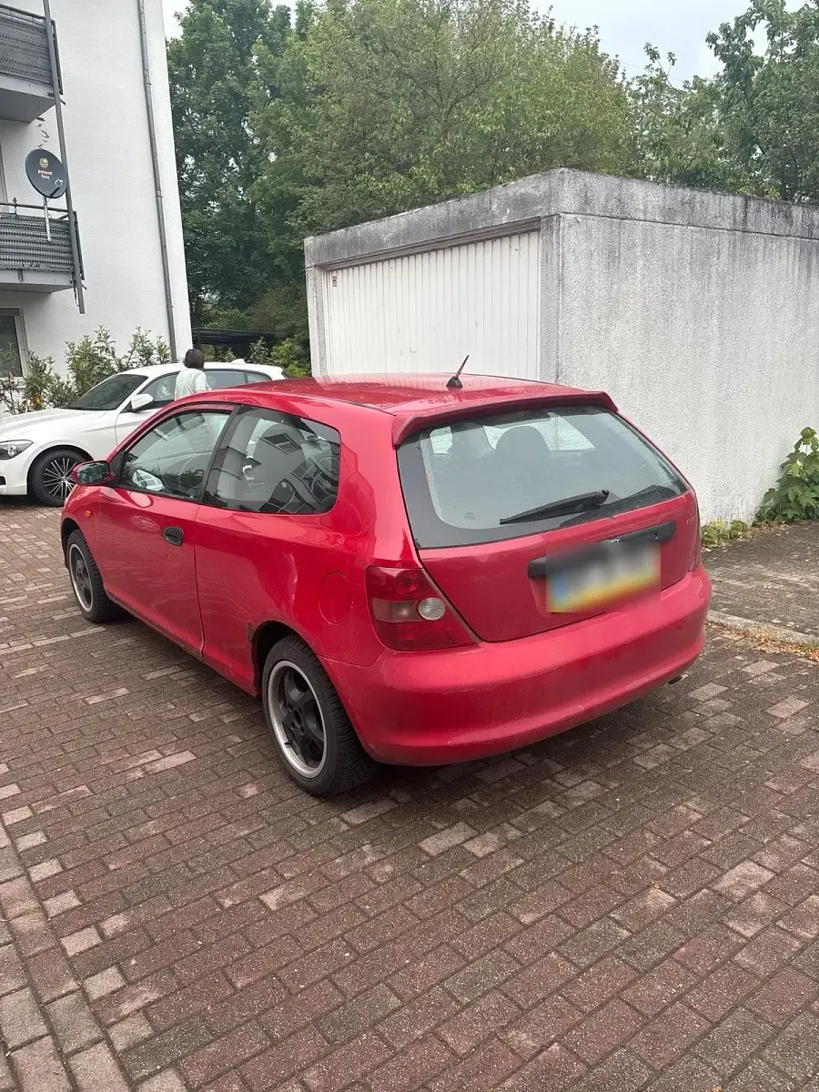 Gebraucht Honda Civic 90 PS (66 kW) 2002 Rot Kleinwagen