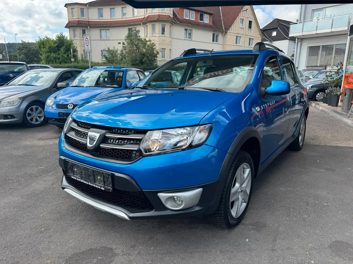 Gebraucht Dacia Sandero Stepway 90 PS (66 kW) 2014 Blau SUV