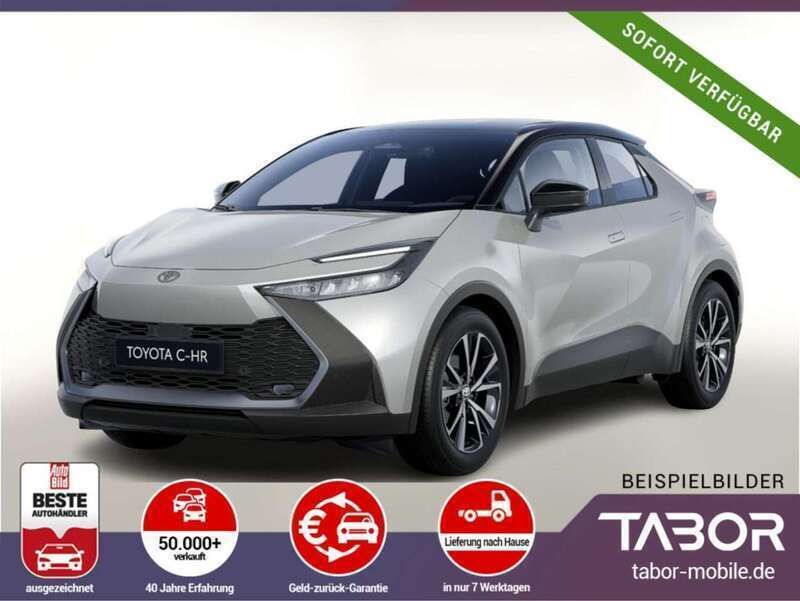 Shimmering silver metallic Neu 2025 Toyota C-HR SUV | 29.688 € (Superpreis) - Bild 1/4
