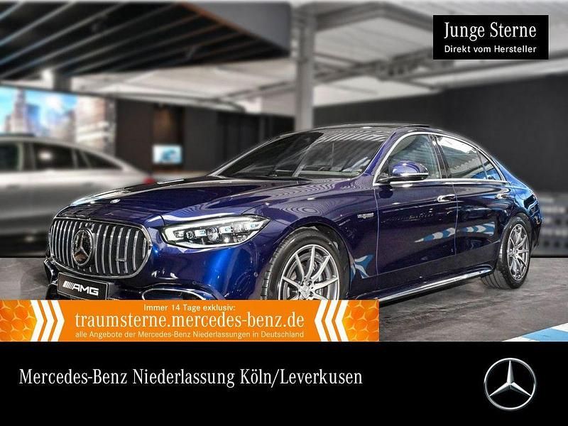 Blau Gebraucht 2023 Mercedes S63 AMG AMG Limousine | 158.990 € - Bild 1/3