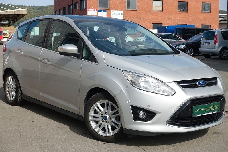 Silber Gebraucht 2014 Ford C-MAX Titanium Van / Kleinbus | 8.990 € (Etwas zu teuer) - Bild 1/4