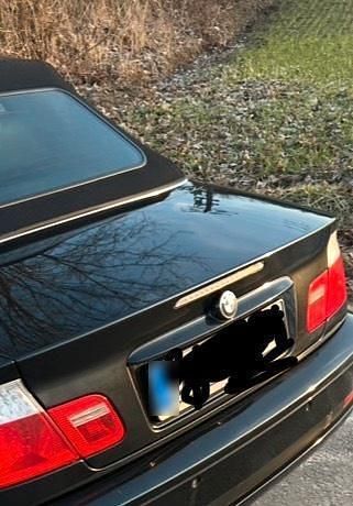 Gebraucht BMW 325 Cabriolet 192 PS (141 kW) 2006 Schwarz Cabrio