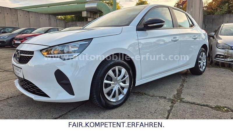 Gebraucht Opel Corsa Edition 75 PS (55 kW) 2022 Jade weiss/arktis weiss Kleinwagen