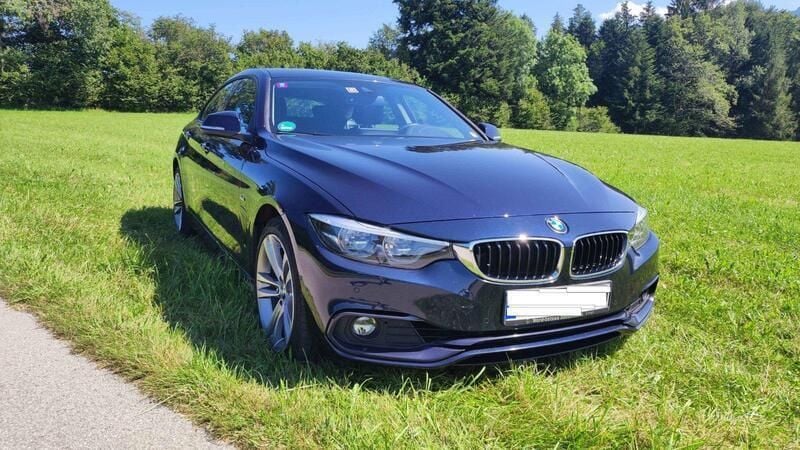 Blau Gebraucht 2017 BMW 430 Gran Coupé Sport Line Coupé | 23.900 € (Guter Preis) - Bild 1/4