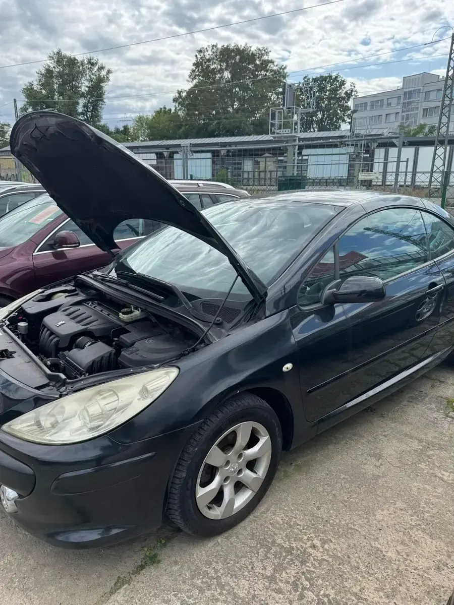 Gebraucht Peugeot 307 CC 140 PS (102 kW) 2005 Schwarz Cabrio