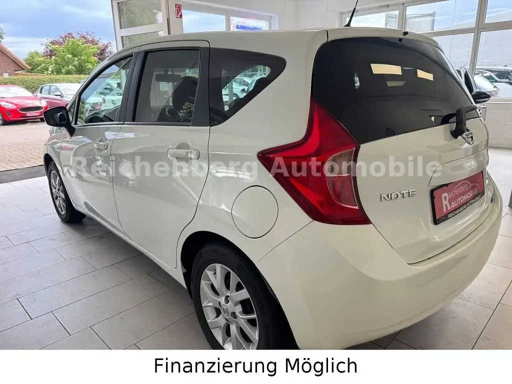 Gebraucht Nissan Note Acenta 90 PS (66 kW) 2015 Weiß Kleinwagen