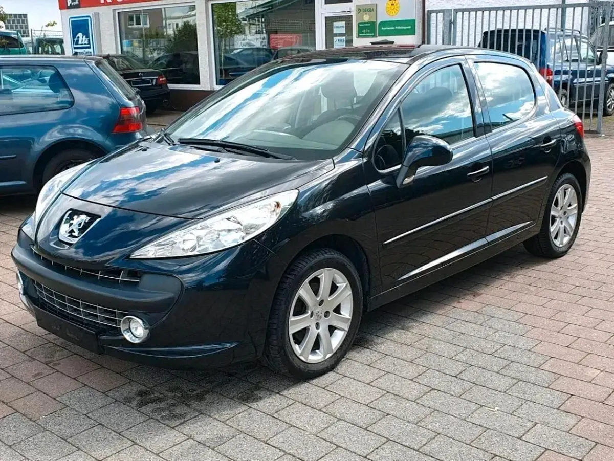 Gebraucht Peugeot 207 120 PS (88 kW) 2009 Schwarz Kleinwagen