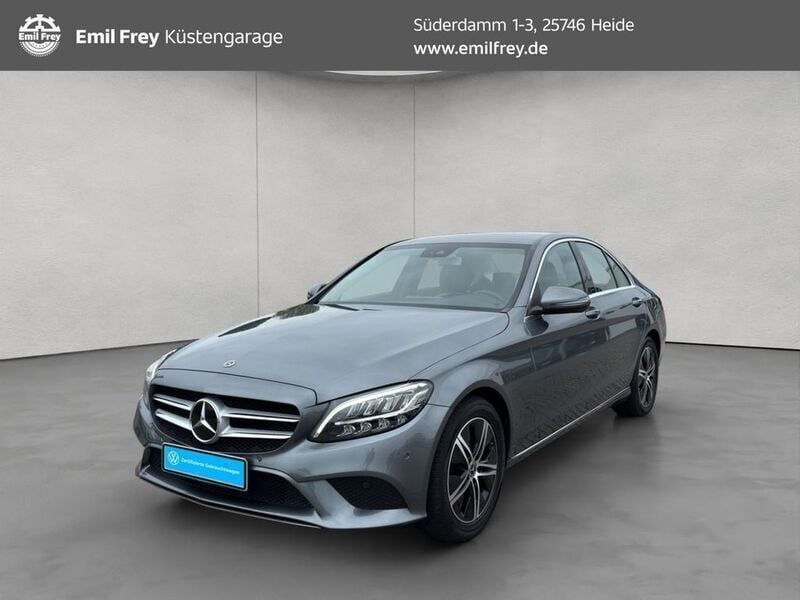 Grau Gebraucht 2020 Mercedes C180 Avantgarde Limousine | 23.990 € (Guter Preis) - Bild 1/4