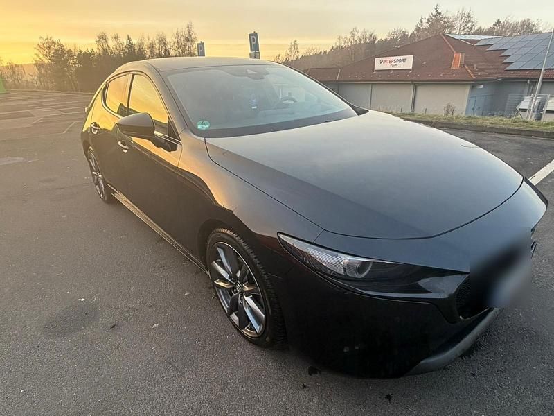 Gebraucht Mazda 3 Selection 122 PS (89 kW) 2019 Schwarz Limousine