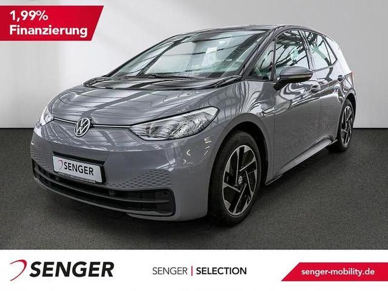 Mondsteingrau schwarz Gebraucht 2021 VW ID.3 Pro Performance Kleinwagen | 19.880 € (Fairer Preis) - Bild 1/4