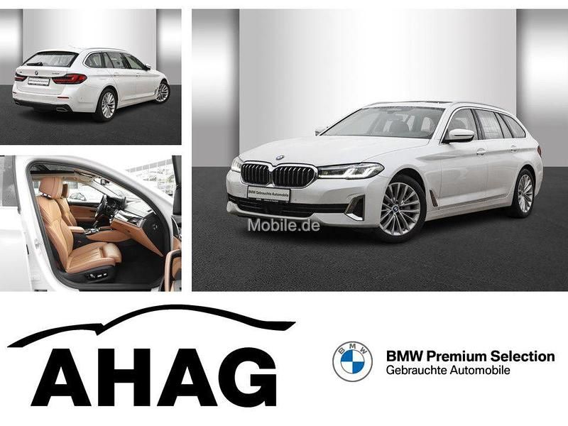 Weiß Gebraucht 2021 BMW 540 Luxury Line Kombi | 39.990 € (Guter Preis) - Bild 1/4