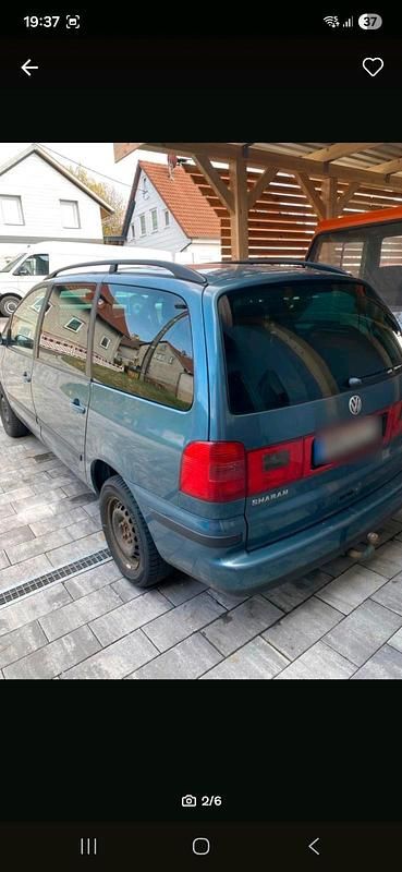 Gebraucht VW Sharan 150 PS (110 kW) 2001 Grün Van / Kleinbus