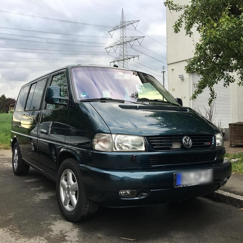 Grün Gebraucht 2003 VW T4 Highline Van | 19.800 € (Teuer) - Bild 1/4
