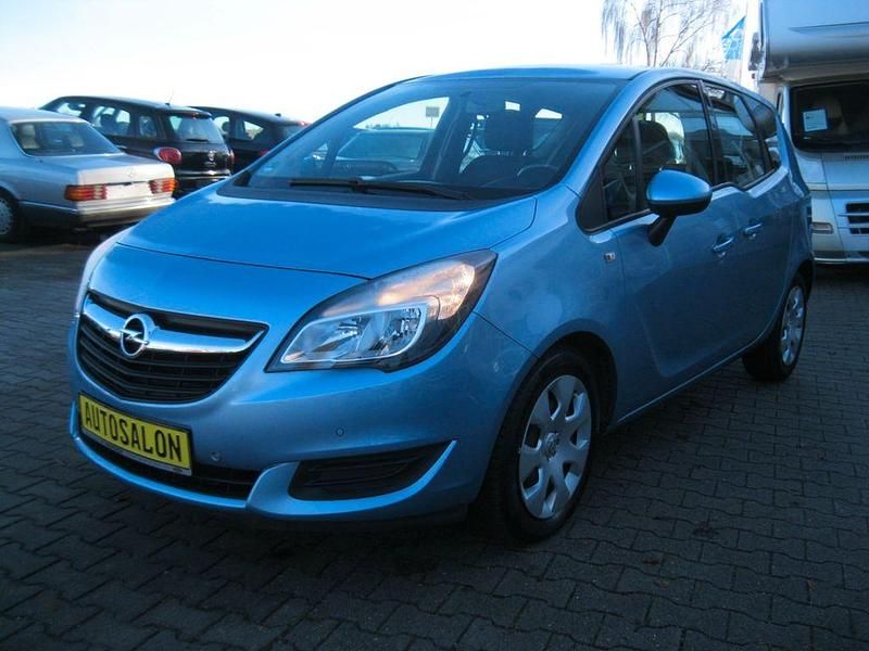 Gebraucht Opel Meriva Edition 120 PS (88 kW) 2014 Blau Van / Kleinbus