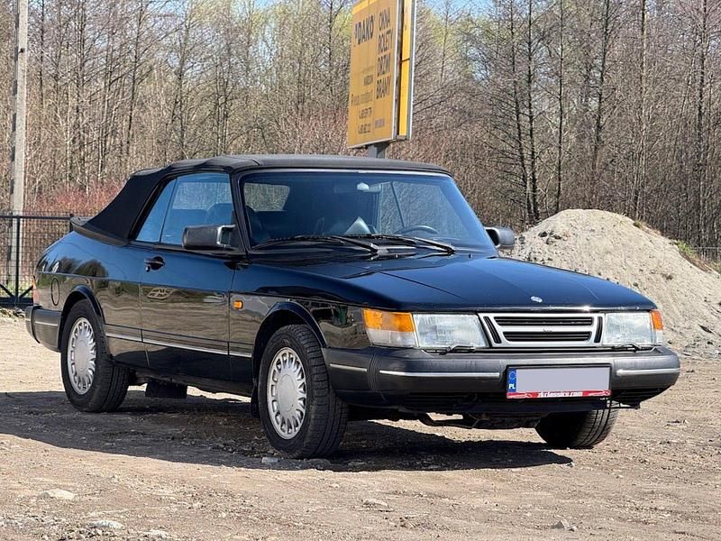 Schwarz Gebraucht 1992 Saab 900 Cabriolet Cabrio | 4.400 € - Bild 1/4