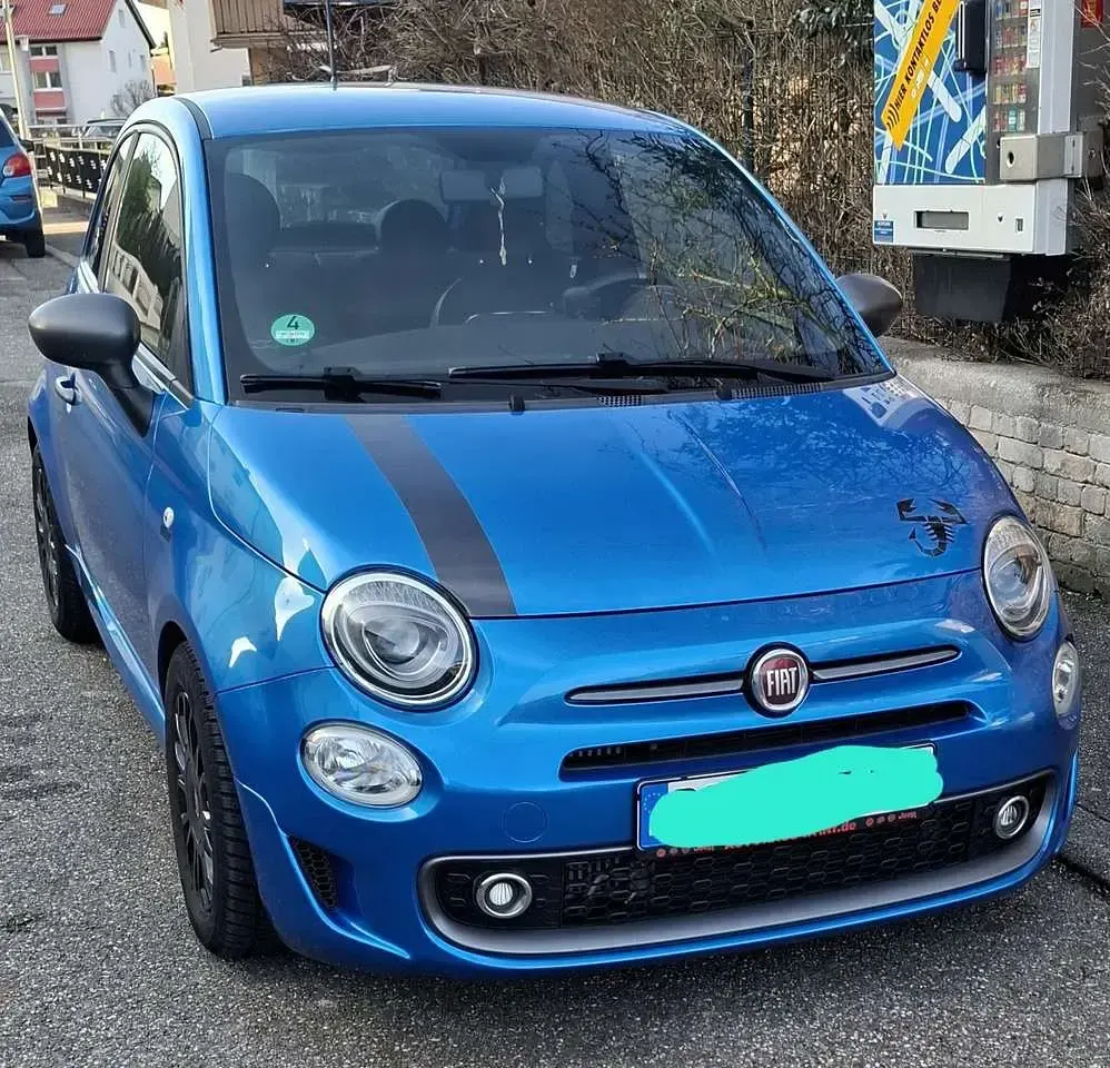 Gebraucht Fiat 500S S 105 PS (77 kW) 2016 Blau Kleinwagen