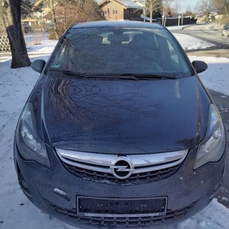 Blau Gebraucht 2014 Opel Corsa Edition Kleinwagen | 3.890 € (Superpreis) - Bild 1/4